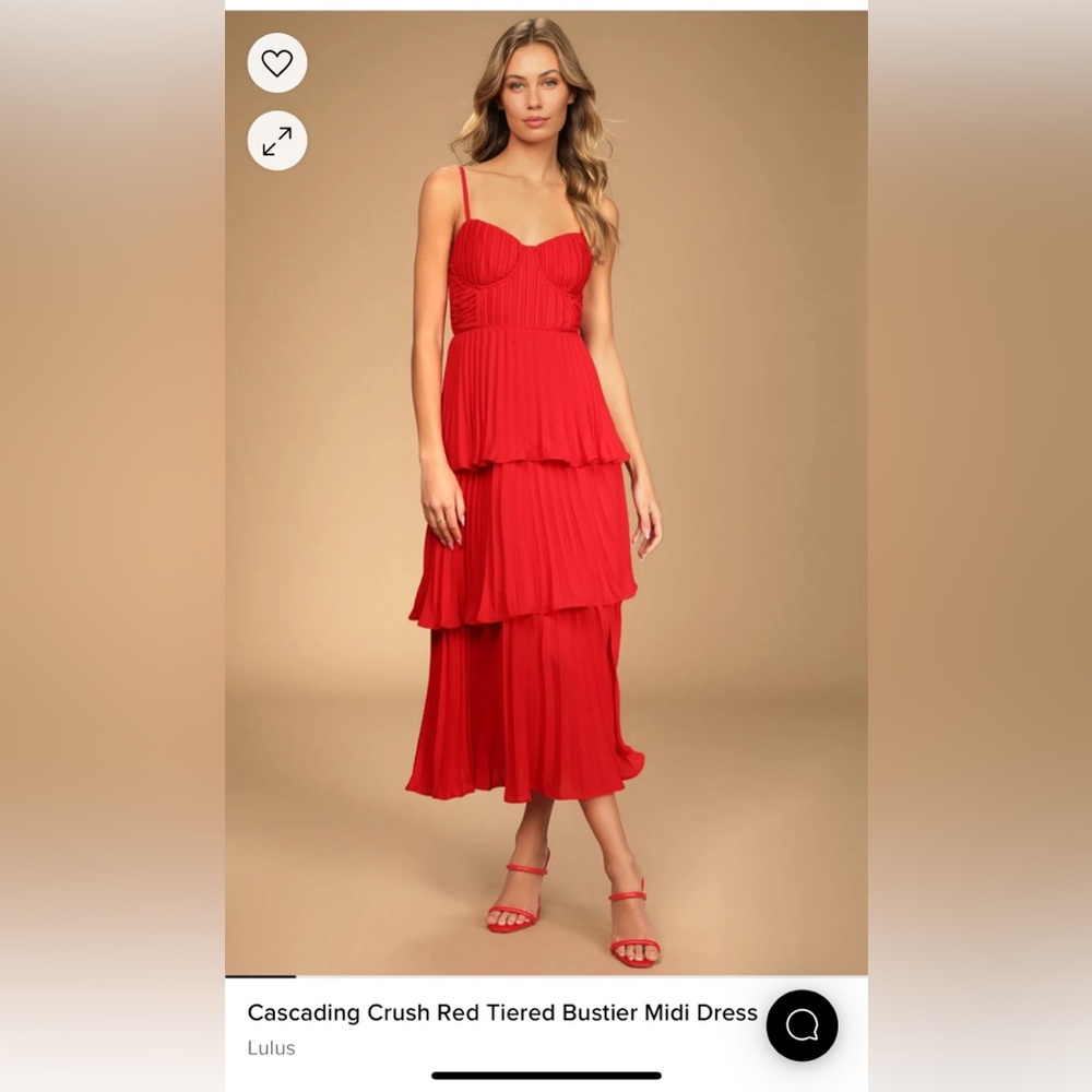 Red Lulu’s Dress
